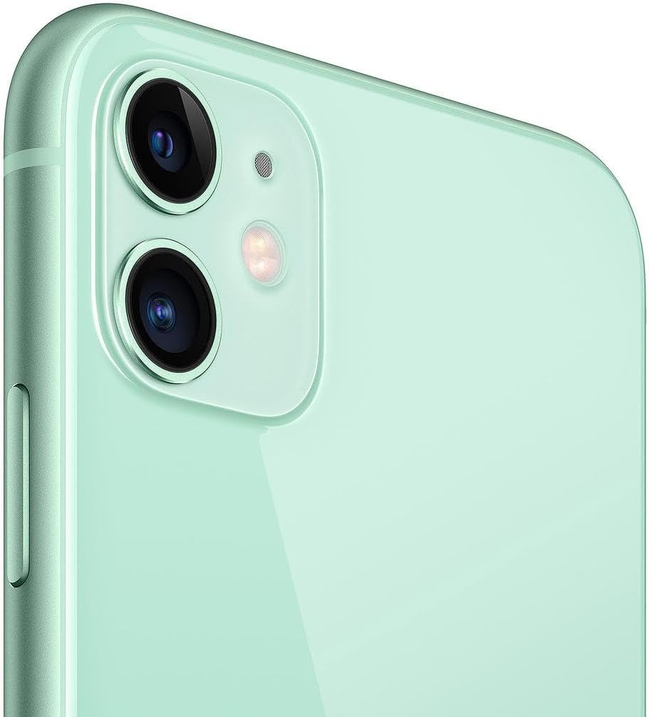 iphone 11 reacondicionado vista diagonal con camara trasera