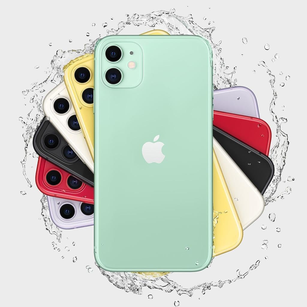 Vista trasera de los colores disponibles del iphone 11