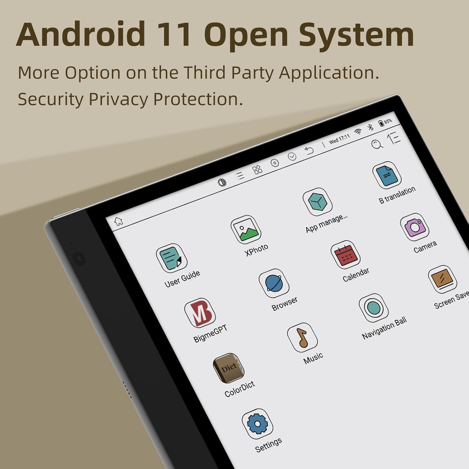 Inknote Color + Lite Eink Tablet 10.3" Ebook Reader 4G 64GB E-Reader for Reading and Writing Epaper Tablet Digital Notepad with Stylus and Cover