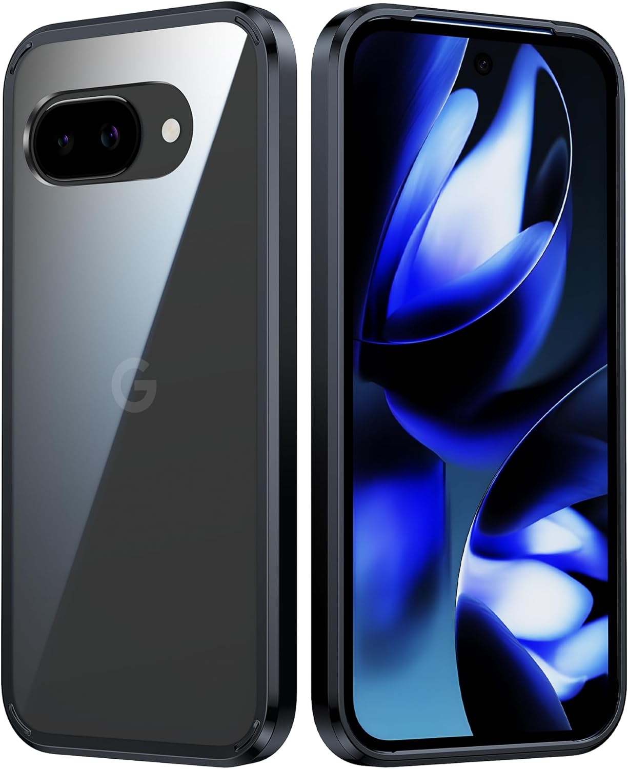 Funda para Google Pixel 10: Funda para Pixel 10 Pro, Google 9/9 Pro, transparente, delgada y resistente, anticaídas, antigolpes y antiarañazos, transparente.