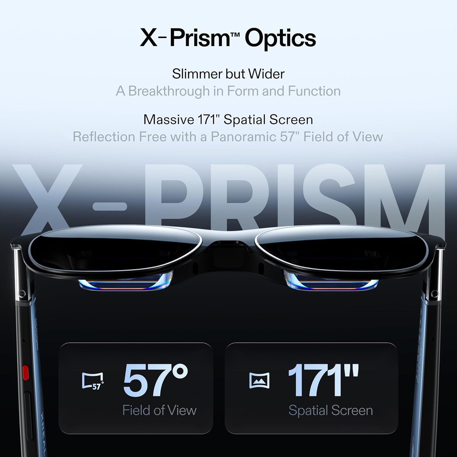 Lentes de realidad aumentada One Pro con chip X1