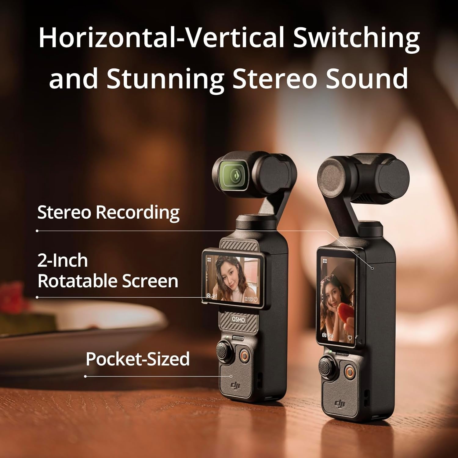 Osmo Pocket 3 Creator Combo, Vlogging Cameras with 1'' CMOS, 4K/120Fps Vlog Camera, 3-Axis Stabilization, Face/Object Tracking, Mic Included for Clear Sound, Digital Vlogging Camera for Youtube