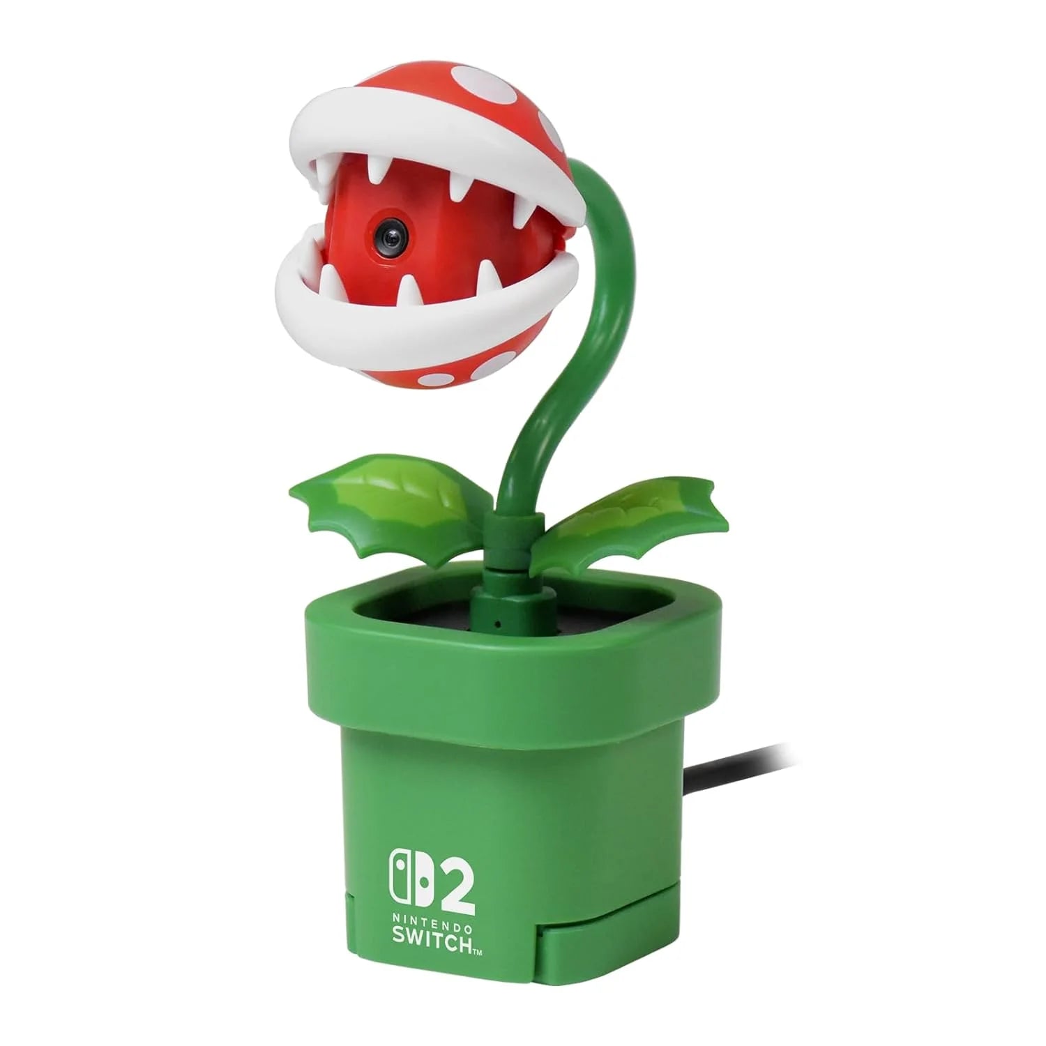 Cámara HORI Piranha Plant para Nintendo Switch 2 - Oficial Nintendo-GSMPRO.CL