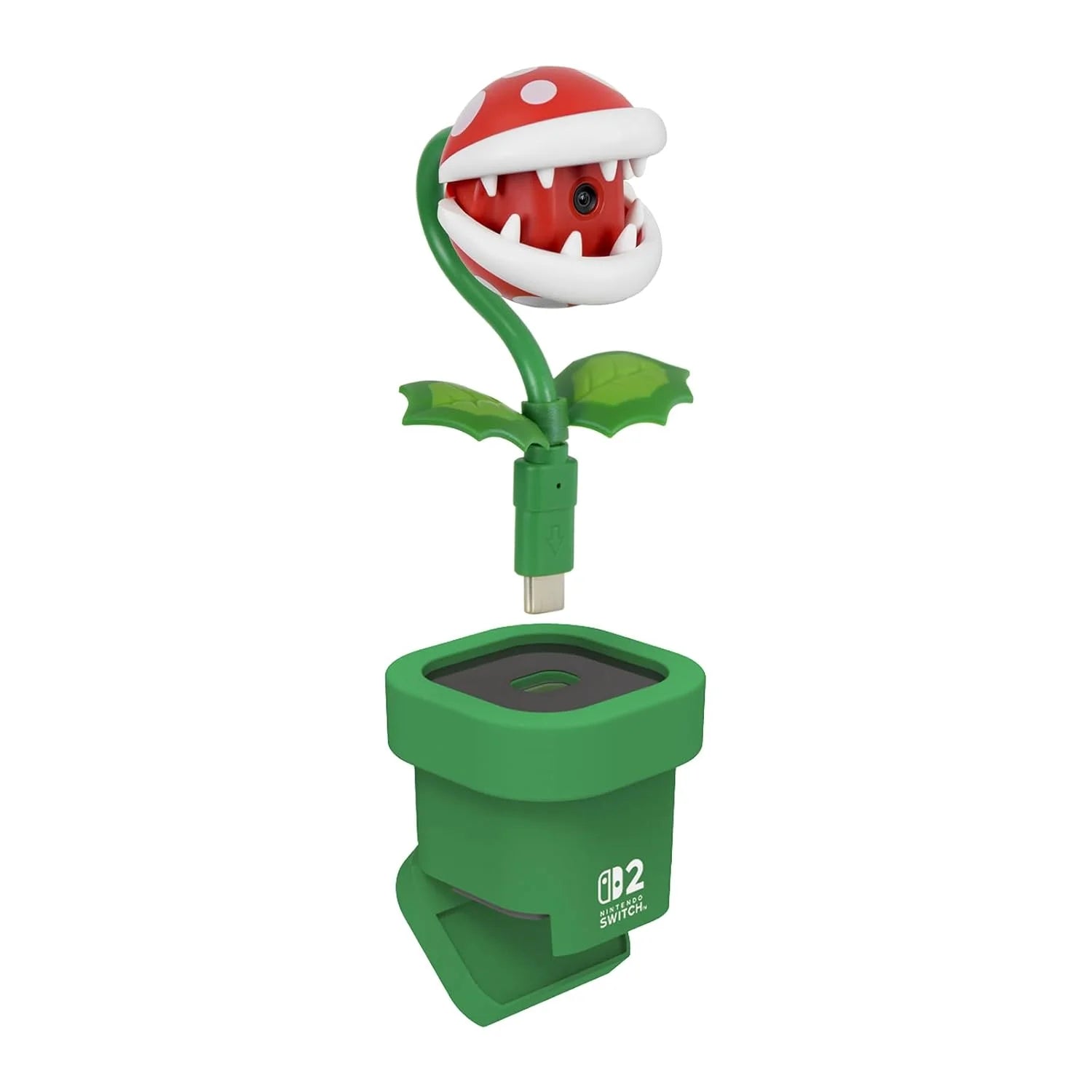 Cámara HORI Piranha Plant para Nintendo Switch 2 - Oficial Nintendo-GSMPRO.CL