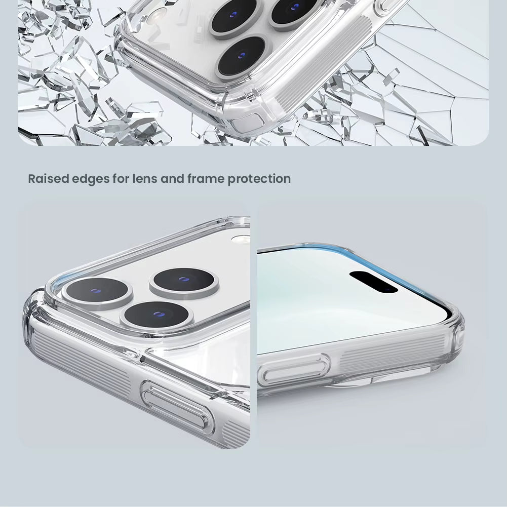 Carcasa para iPhone 17 Pro Max / 17 Air Transparente Anti-Golpes