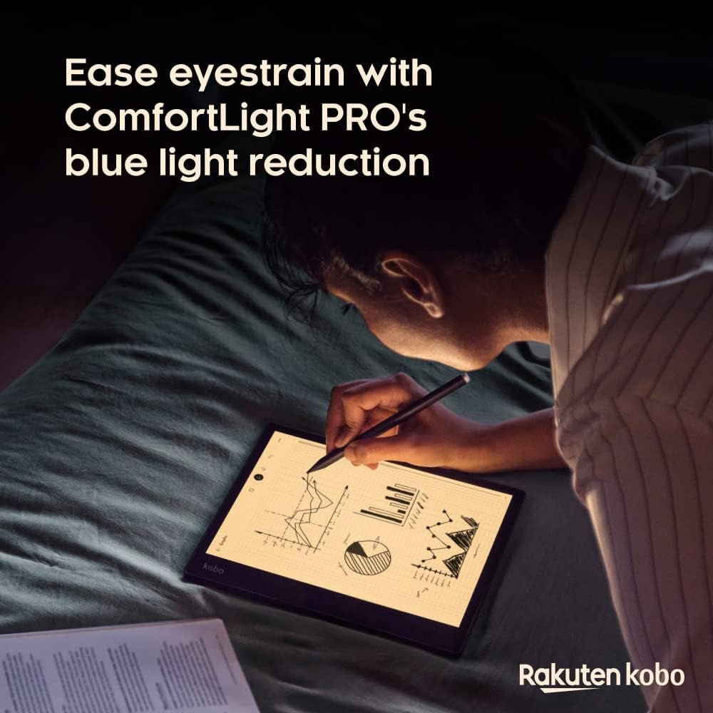Elipsa 2E | Ereader | 10.3” Glare-Free Touchscreen with Comfortlight PRO | Includes Stylus 2 | Adjustable Brightness | Wi-Fi | Carta E Ink Technology | 32GB of Storage
