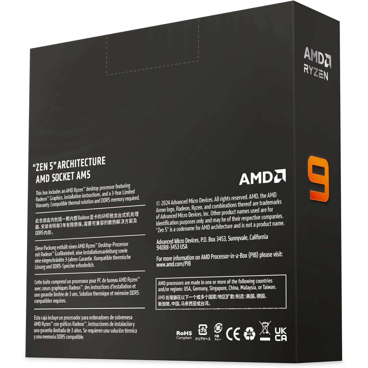 Procesador AMD Ryzen 9 9950X-GSMPRO.CL