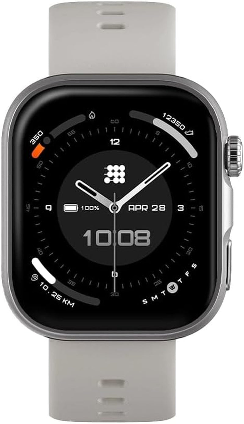 Cubitt Viva 2 Smartwatch, 1.85” AMOLED, Phone-Connected GPS, VITA AI Assistant, AI Coach, Health Monitoring, Sleep Score, 100+ Sports Modes, 3ATM Water Resistant, 8-Day Battery