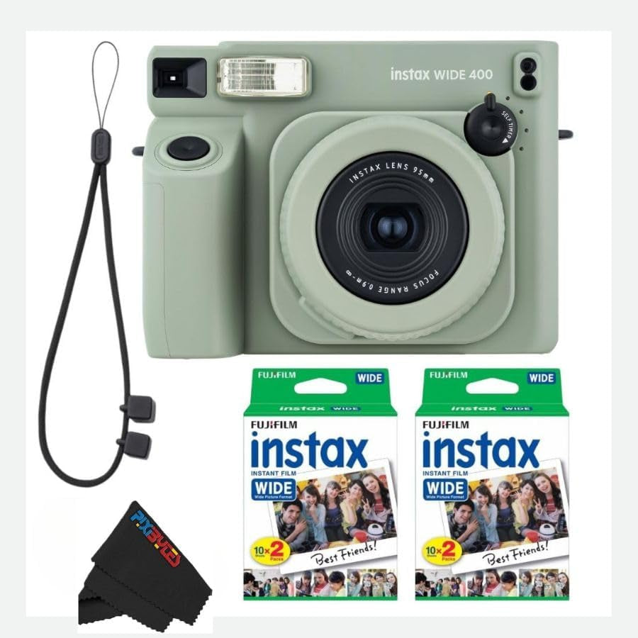 INSTAX Wide 400 Instant Camera - Sage Green