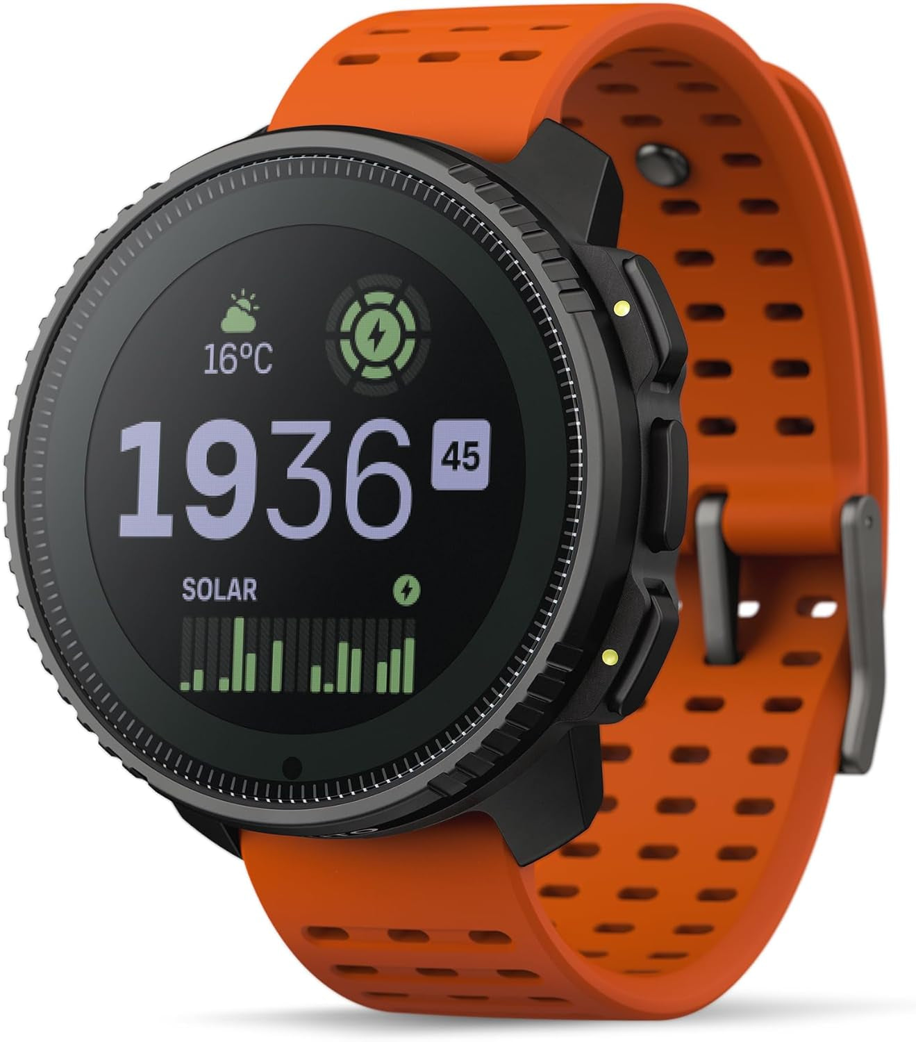 Vertical GPS Adventure Watch, Activity Tracker W/Dual-Band GNSS & Offline Maps, Supports 95+ Sports, Training Metrics & Recovery Insights, Solar Charging Opt. for 1Yr Daily Use