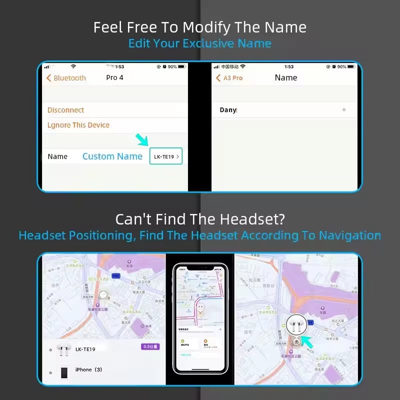 Airs Pro Wireless Bluetooth Earbuds Choices Hi-Fi Stereo Sound with Mic Charging Case Waterproof for Iphone and Xiaomi