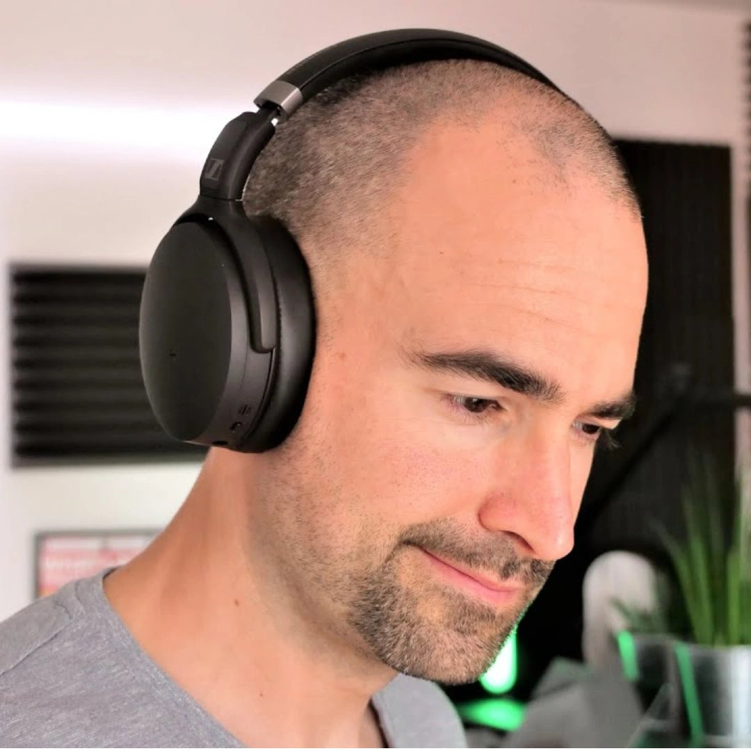 Sennheiser HD 350BT Black: Auriculares Inalámbricos Bluetooth Plegables Over-Ear (30h de Batería)