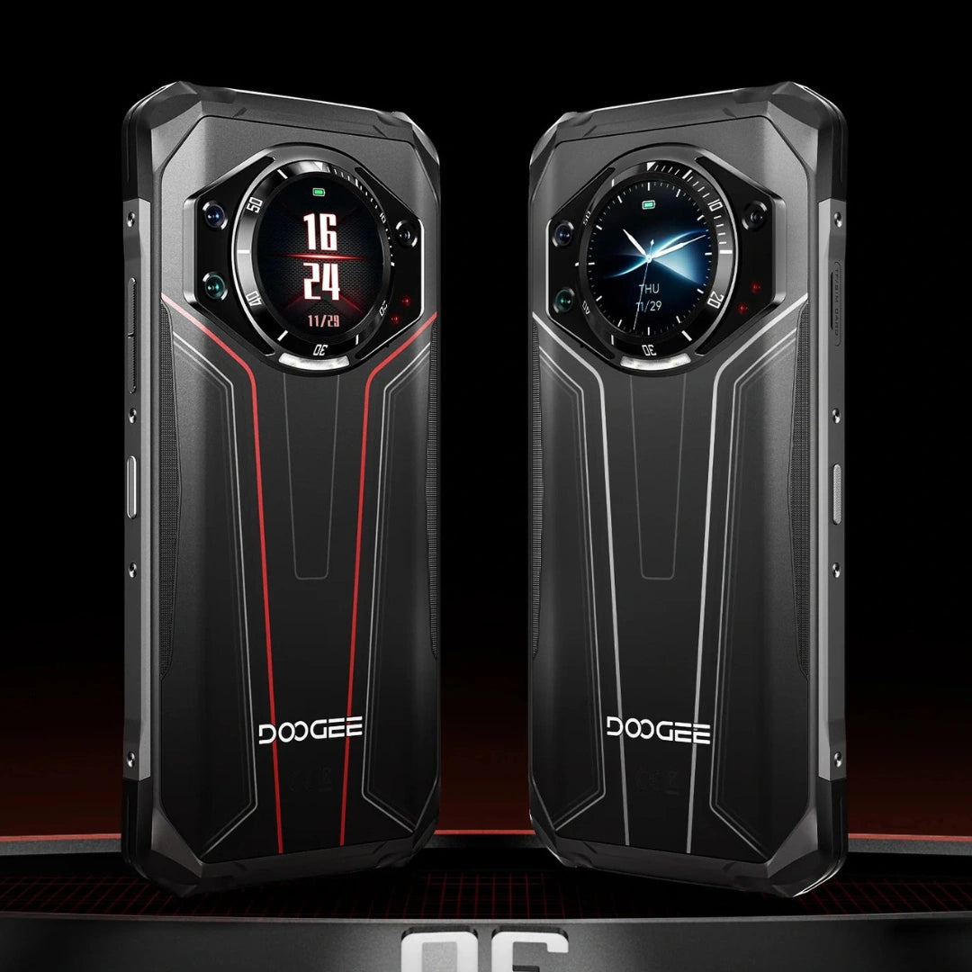 DOOGEE S119 (2025) Celular Indestructible Doble Pantalla, 100MP y Visión Nocturna (10200mAh)