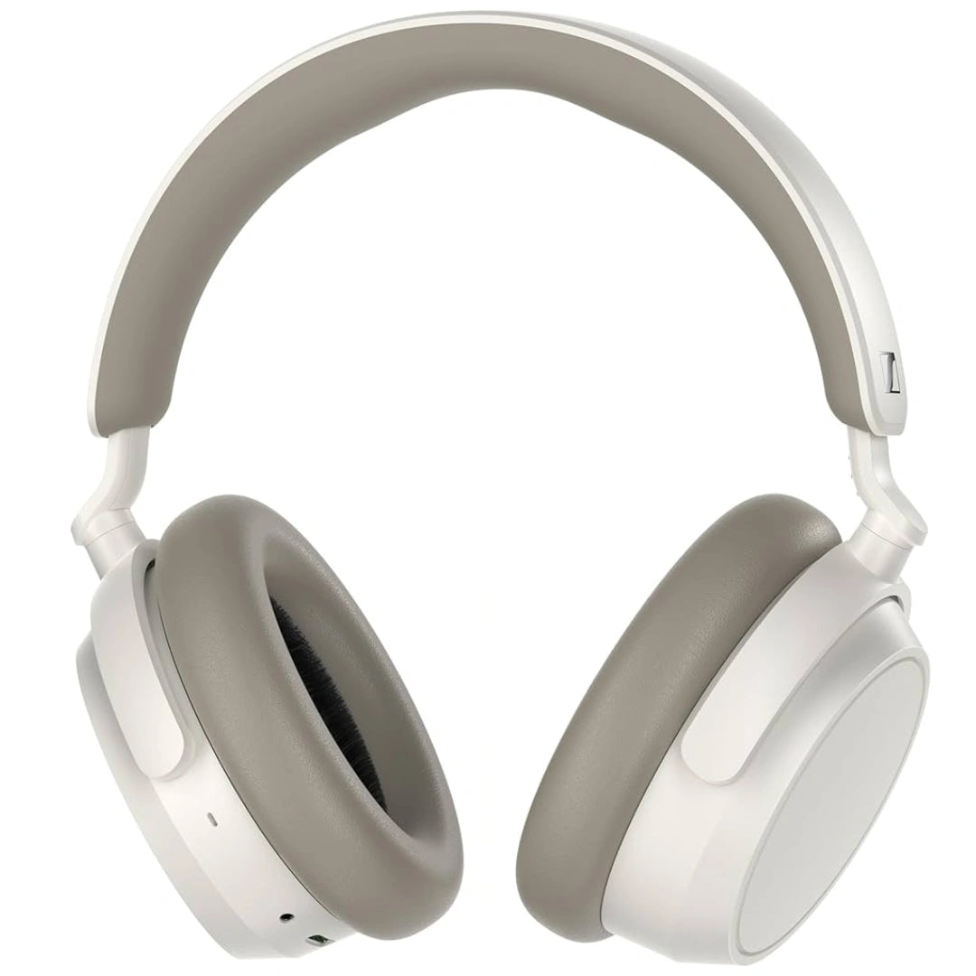 Sennheiser ACCENTUM plus Wireless Auriculares Con Bluetooth - Audio Función De Carga Rápida, Autonomía De 50 Horas Y Cancelación De Ruido Activa Híbrida Adaptativa - Blanco