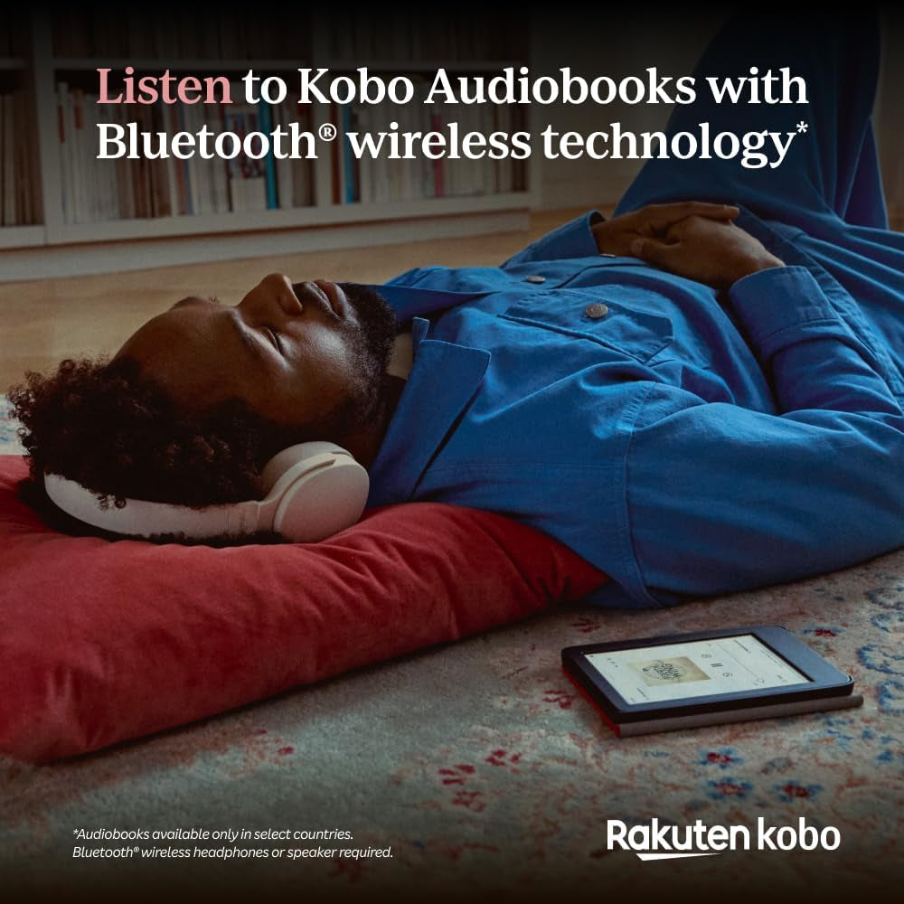 Clara Colour | Colour Ereader | 6” Glare-Free Colour E Ink Kaleido™ 3 Display | Dark Mode Option | Waterproof | Audiobooks | 16GB of Storage | White