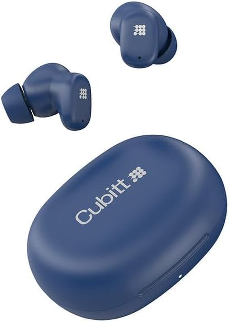 Power Buds Wireless Earbuds with ANC & Transparency Mode – Bluetooth 6.0, Low Latency, Touch Controls, 500Mah Case – Obsidian Black