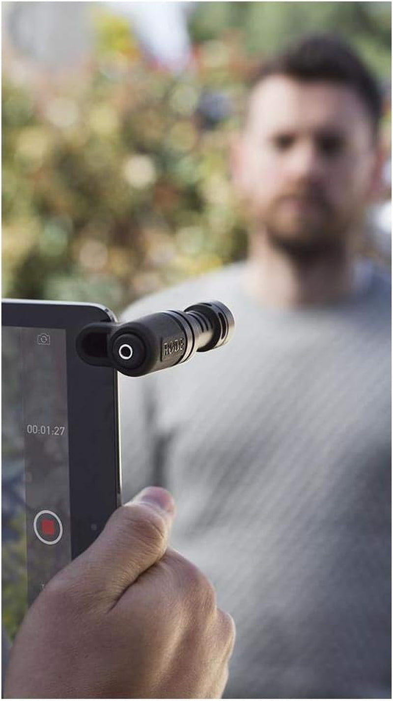 Videomic Me Compact TRRS Cardioid Mini-Shotgun Microphone for Smartphones