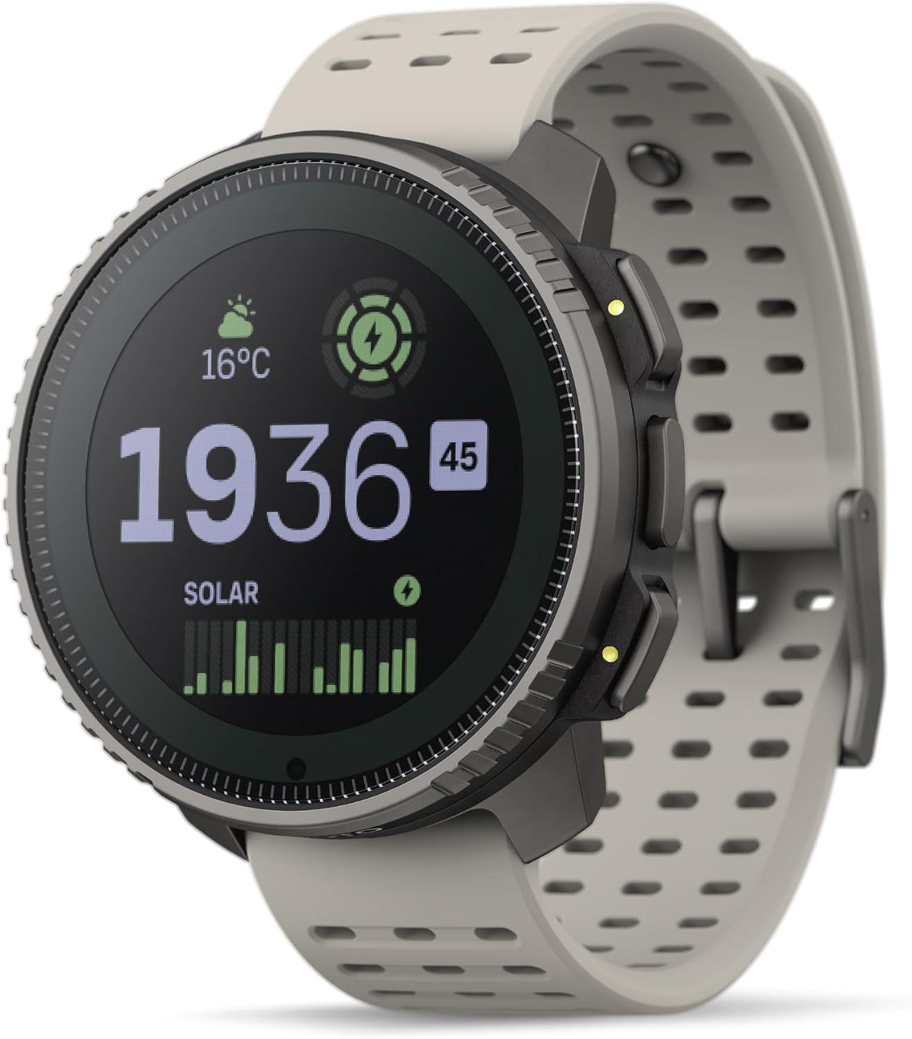 Vertical GPS Adventure Watch, Activity Tracker W/Dual-Band GNSS & Offline Maps, Supports 95+ Sports, Training Metrics & Recovery Insights, Solar Charging Opt. for 1Yr Daily Use