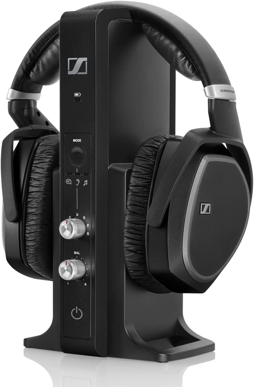 Sennheiser Rs195-Universal - Auriculares Inalámbricos Para Televisión Digital