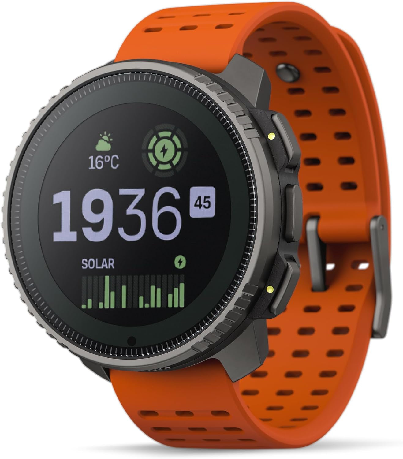 Vertical GPS Adventure Watch, Activity Tracker W/Dual-Band GNSS & Offline Maps, Supports 95+ Sports, Training Metrics & Recovery Insights, Solar Charging Opt. for 1Yr Daily Use