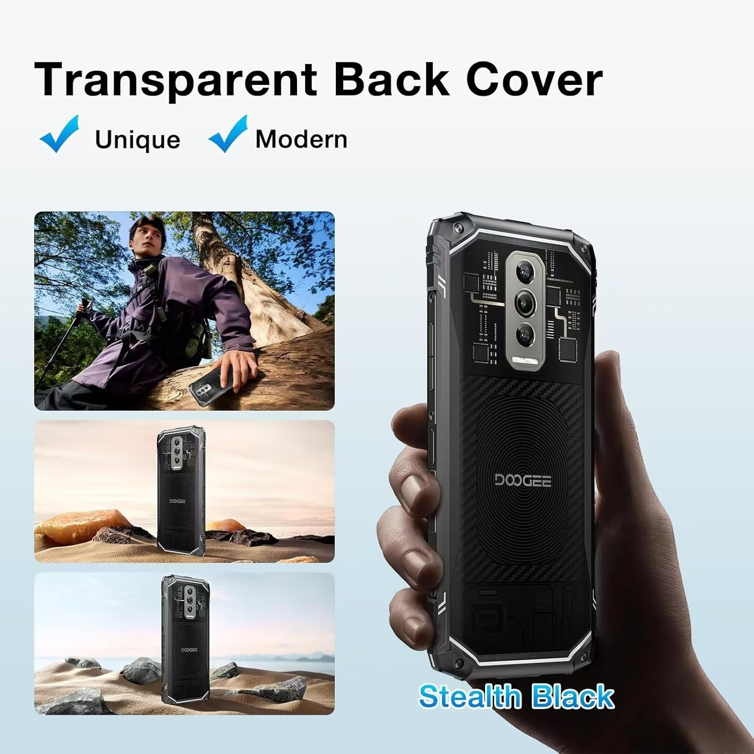 Blade 10 Ultra (2025) Android 15 Rugged Smartphone, 32GB RAM+256GB ROM Rugged Phone Unlocked, 6.56''90Hz Display,50Mp Camera, IP68/IP69K Waterproof Phones, Face ID/NFC/GPS/OTG