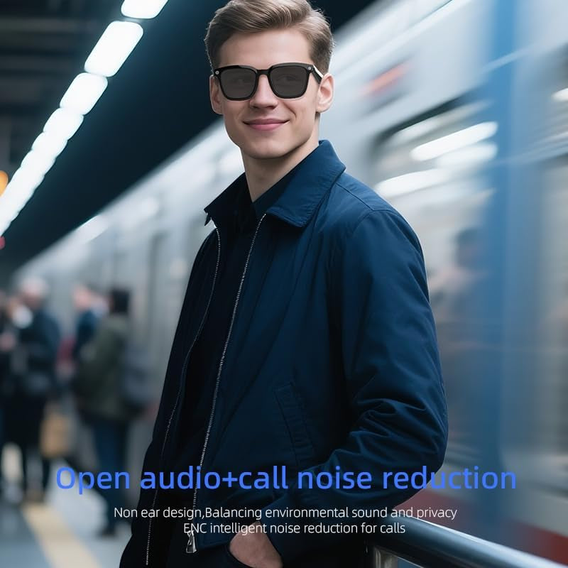 Lentes con cámara inteligente con IA: grabación de vídeo y toma de fotografías en HD 1080P