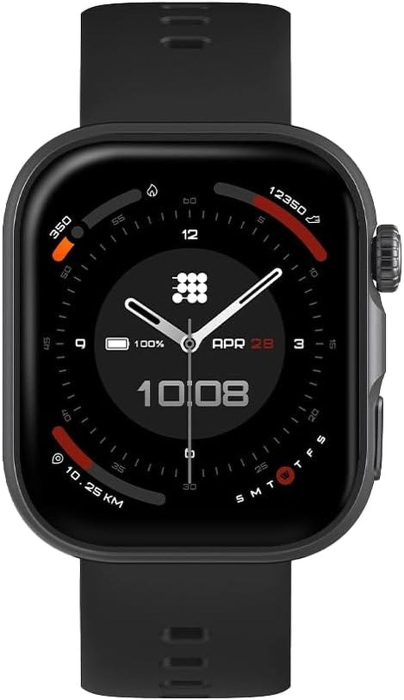 Cubitt Viva 2 Smartwatch, 1.85” AMOLED, Phone-Connected GPS, VITA AI Assistant, AI Coach, Health Monitoring, Sleep Score, 100+ Sports Modes, 3ATM Water Resistant, 8-Day Battery