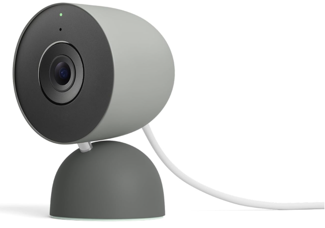 Google Nest Cam para interior (cableada, 3ª generación)