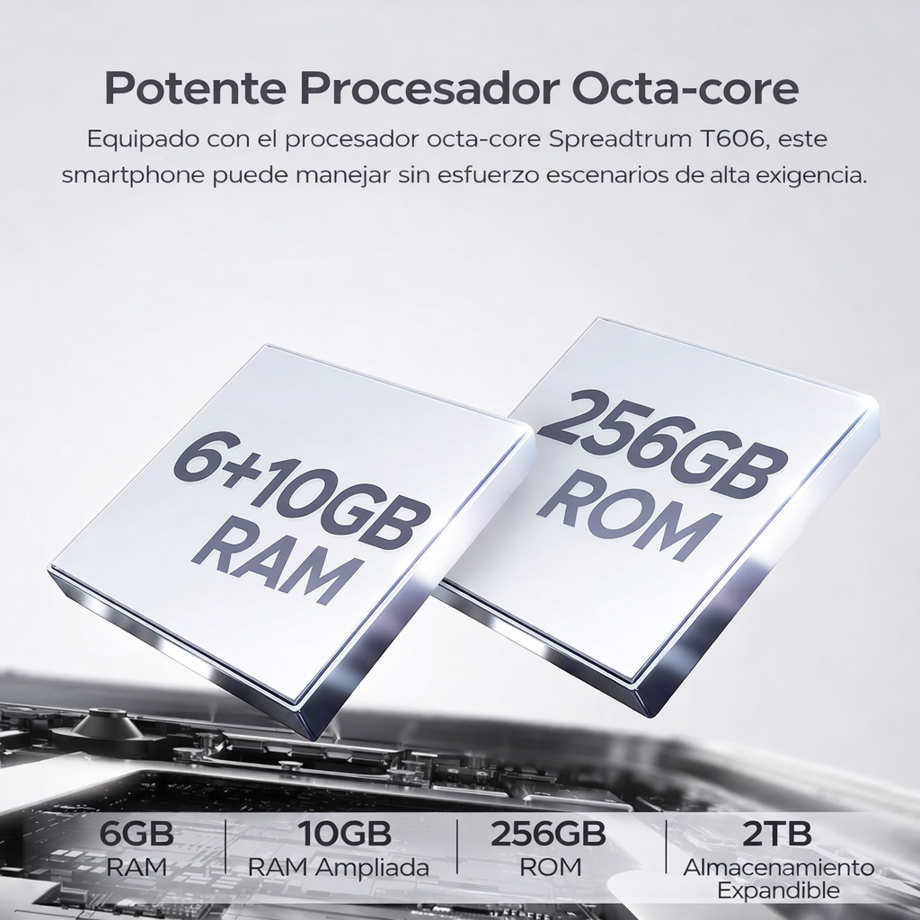 DOOGEE Fire 6 - Celular Indestructible con Cámara Térmica | 10400mAh y 16GB RAM