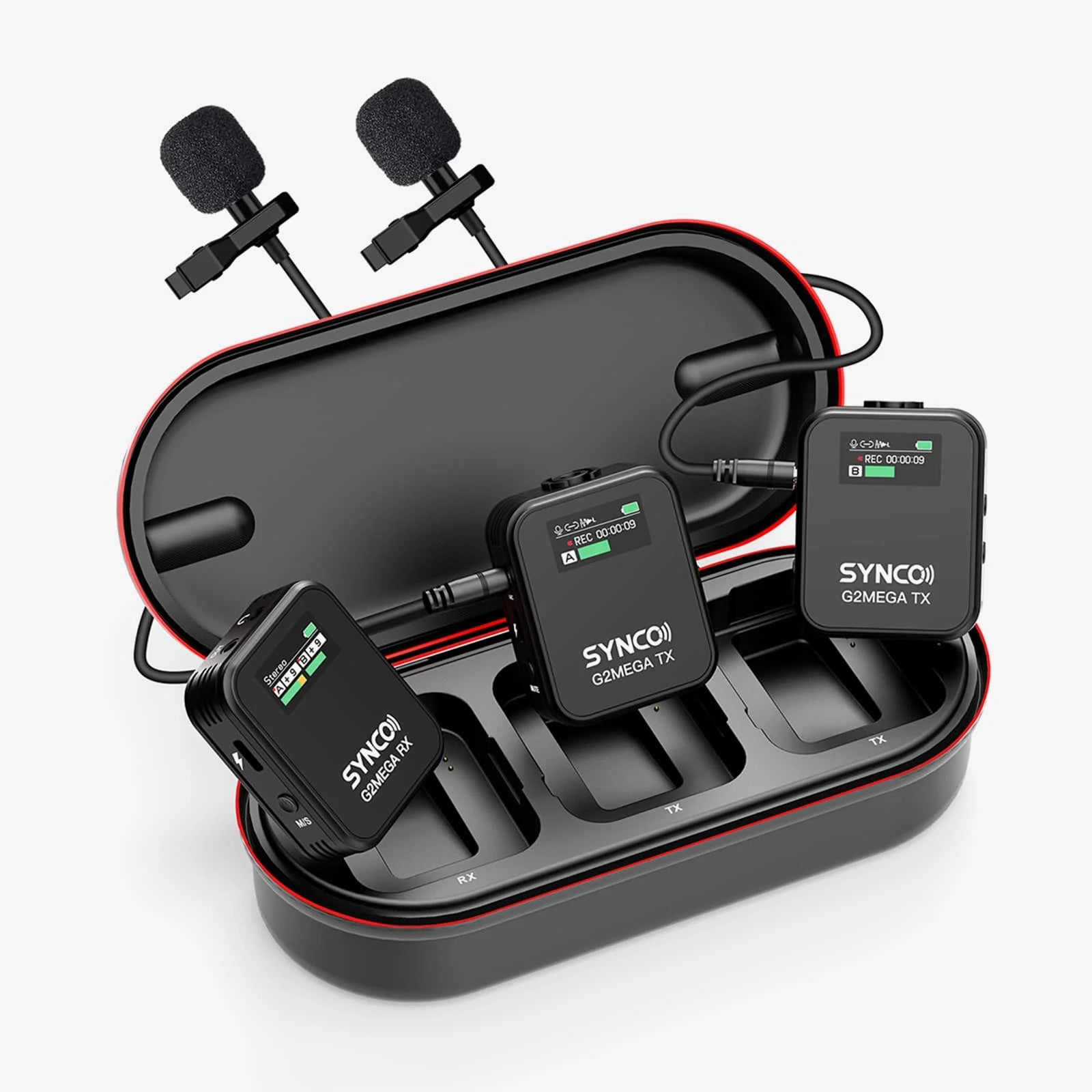 Set de Micrófonos SYNCO G2(A2) MEGA