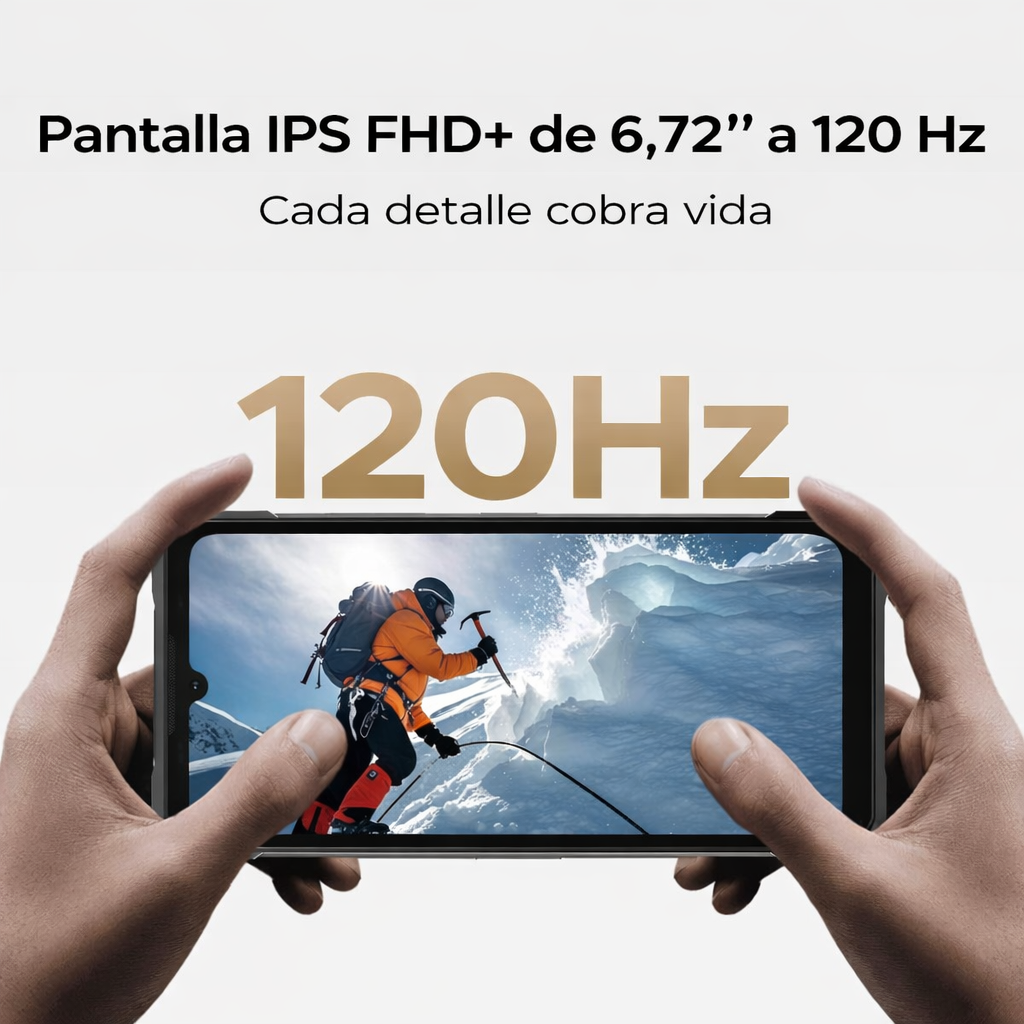 DOOGEE S200 Max 5G - Celular Indestructible 22000mAh con Pantalla Trasera | 36GB+512GB