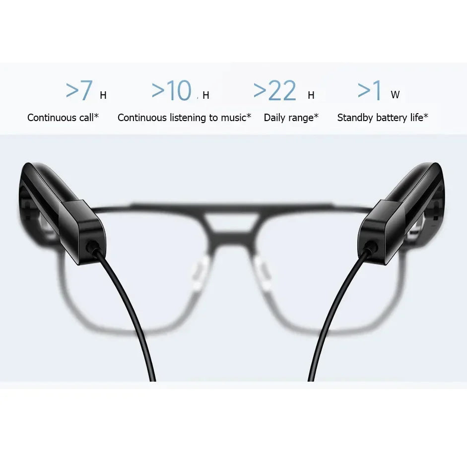 Xiaomi Lentes de Audio inteligentes auriculares Bluetooth 5,2 escuchar música tiempo de espera Ultra largo gestos personalizables