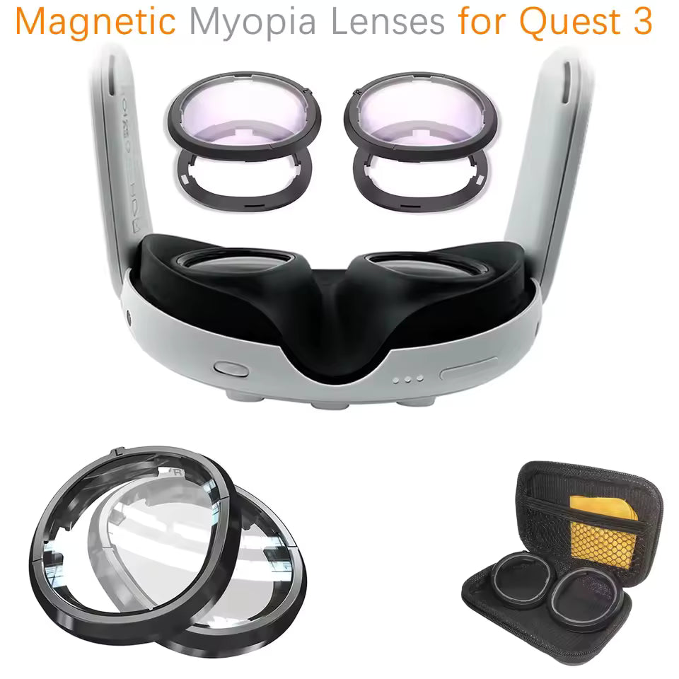 Lentes graduados para Meta Quest 3