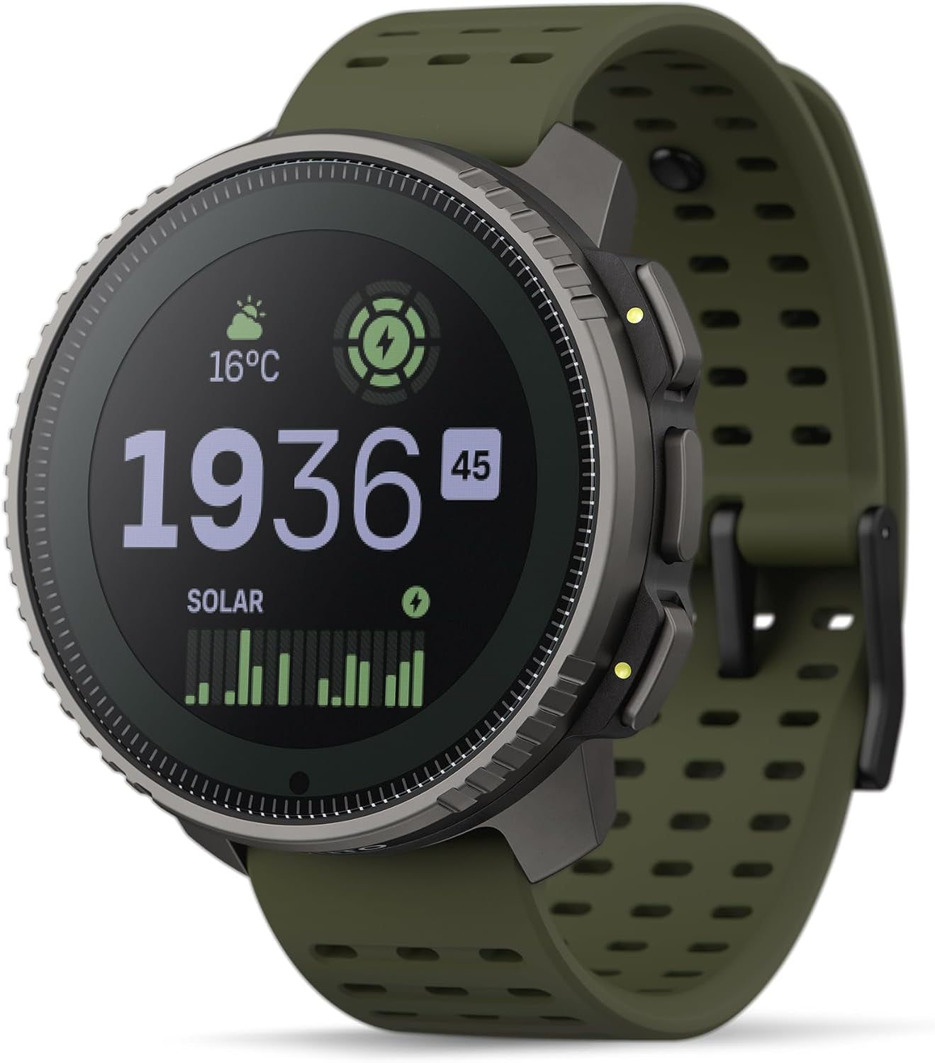 Vertical GPS Adventure Watch, Activity Tracker W/Dual-Band GNSS & Offline Maps, Supports 95+ Sports, Training Metrics & Recovery Insights, Solar Charging Opt. for 1Yr Daily Use