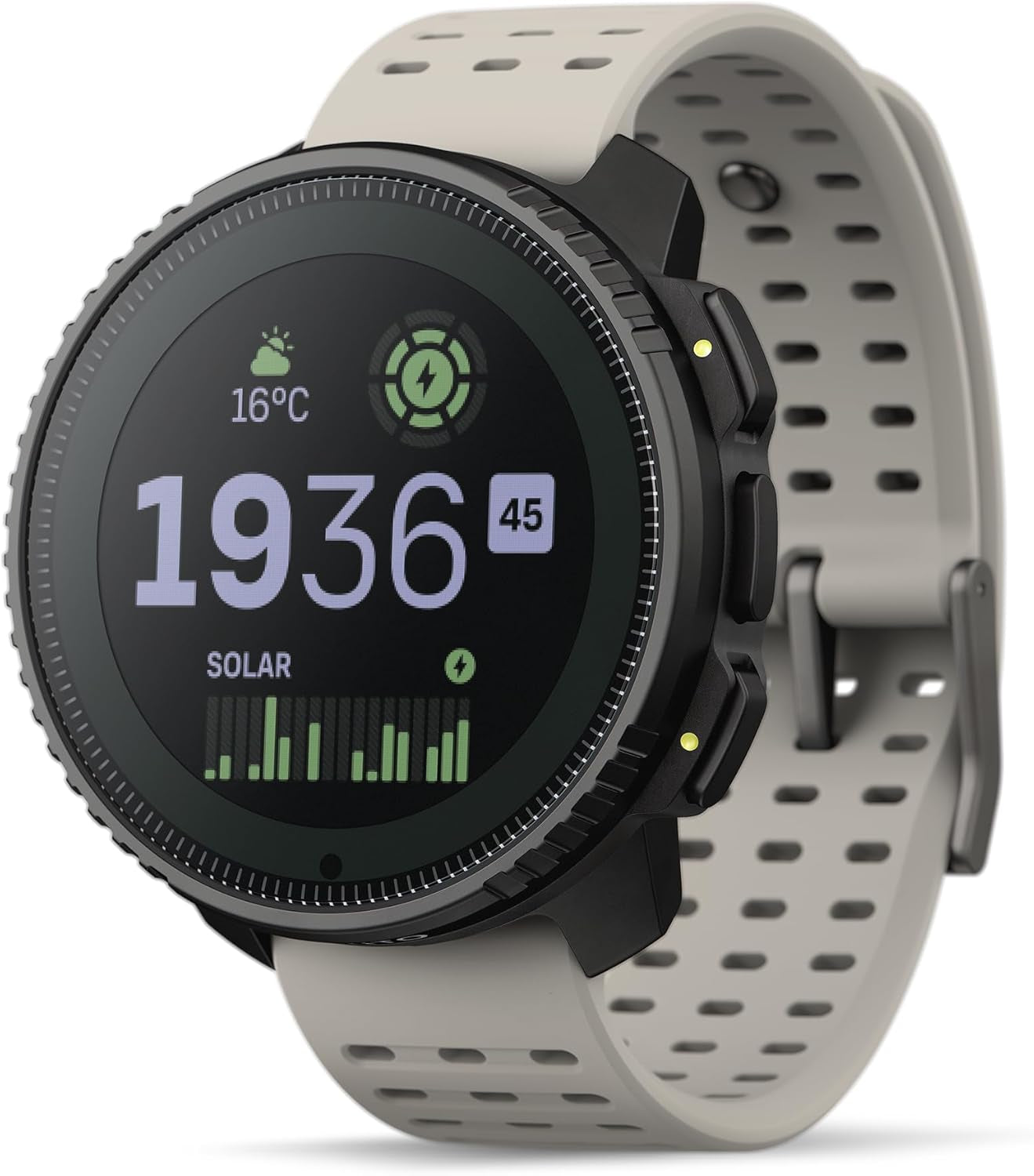 Vertical GPS Adventure Watch, Activity Tracker W/Dual-Band GNSS & Offline Maps, Supports 95+ Sports, Training Metrics & Recovery Insights, Solar Charging Opt. for 1Yr Daily Use