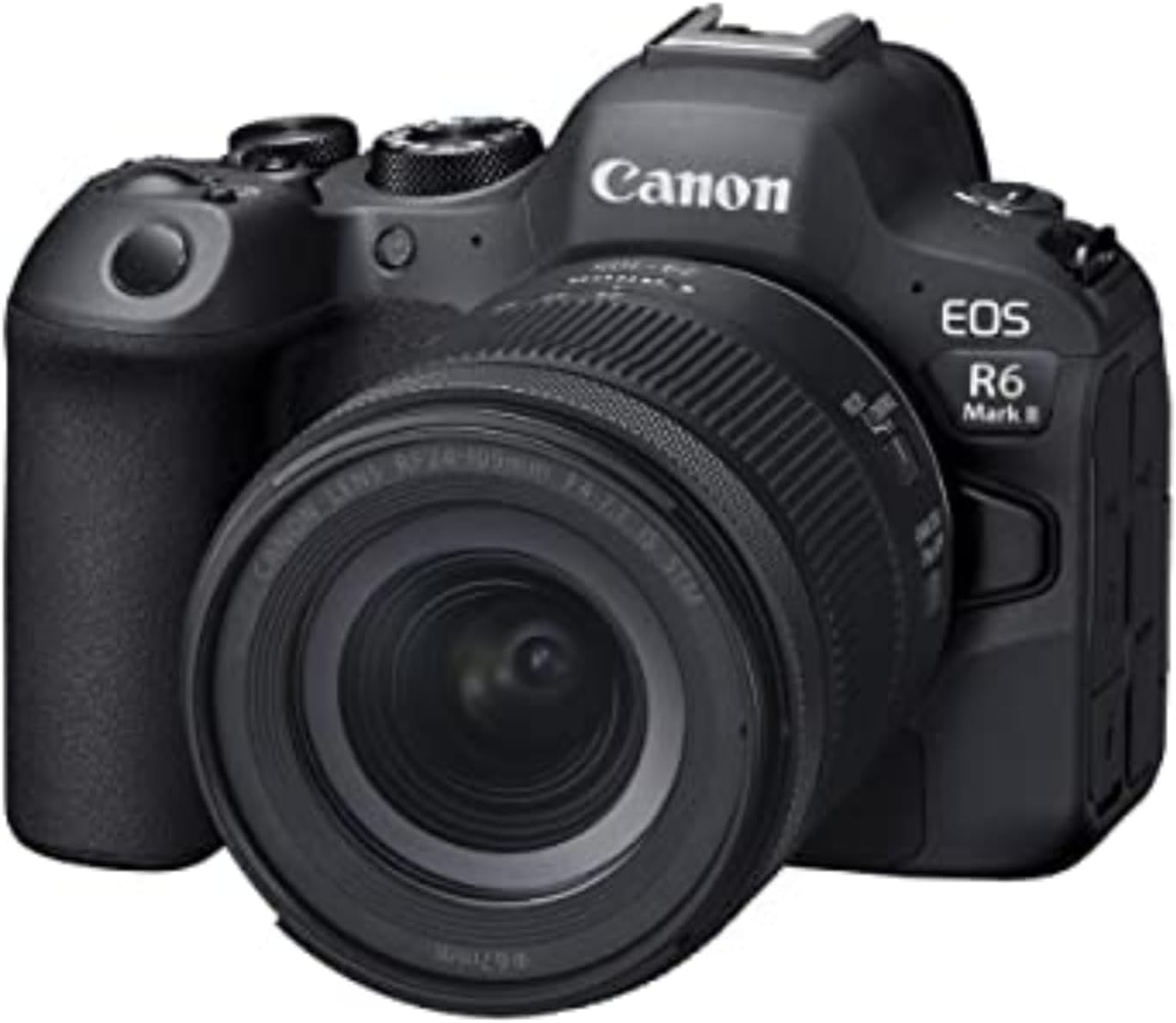 EOS R6 Mark II Mirrorless Camera Rf24-105Mm F4-7.1 Is STM Lens Kit, Full-Frame Hybrid Camera, 24.2 Megapixel CMOS Sensor, Photo and Video Capabilities, Black