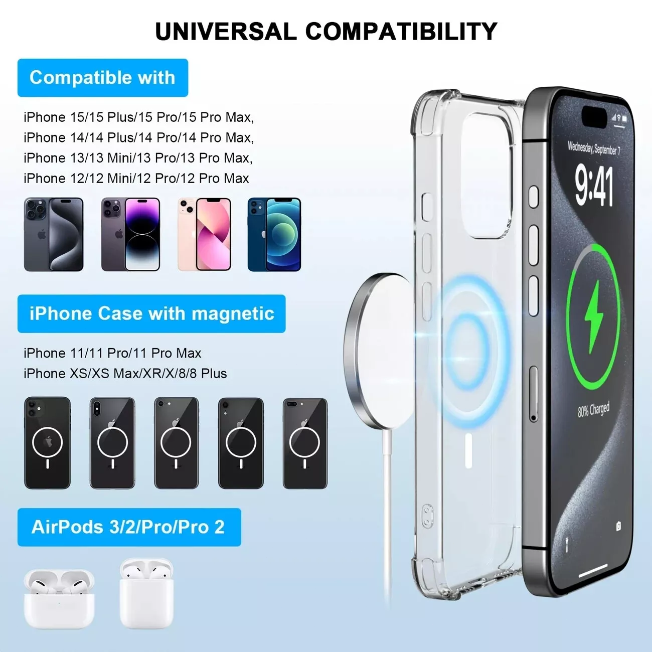 Cargador Inalambrico para iPhone-GSMPRO.CL