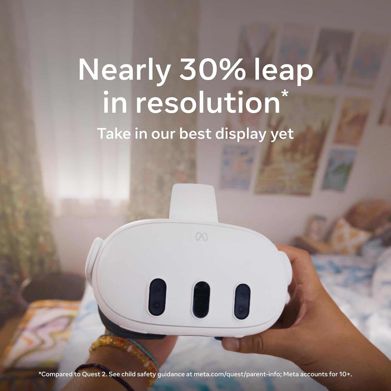 Quest 3 512GB | Thirty Percent Sharper Resolution — 2X Graphical Processing Power — Play without Wires — Get Batman: Arkham Shadow and a 3-Month Trial of  Horizon+ Included