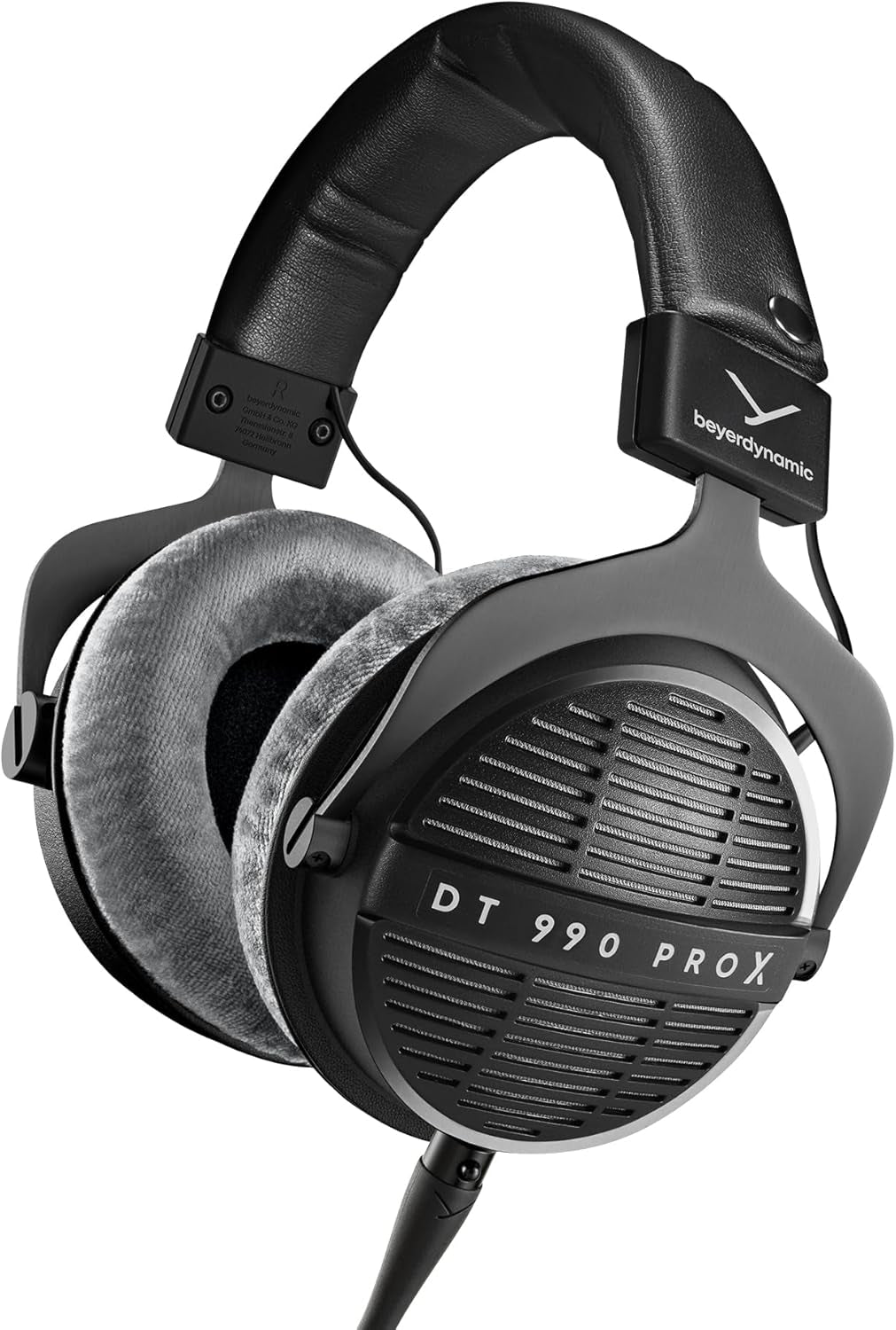 DT 990 Pro X Over-Ear Studio Wired Headphones for Mixing, Mastering, and Editing (Open) with Detachable Cable Handmade in Germany (48 Ohms, Black)
