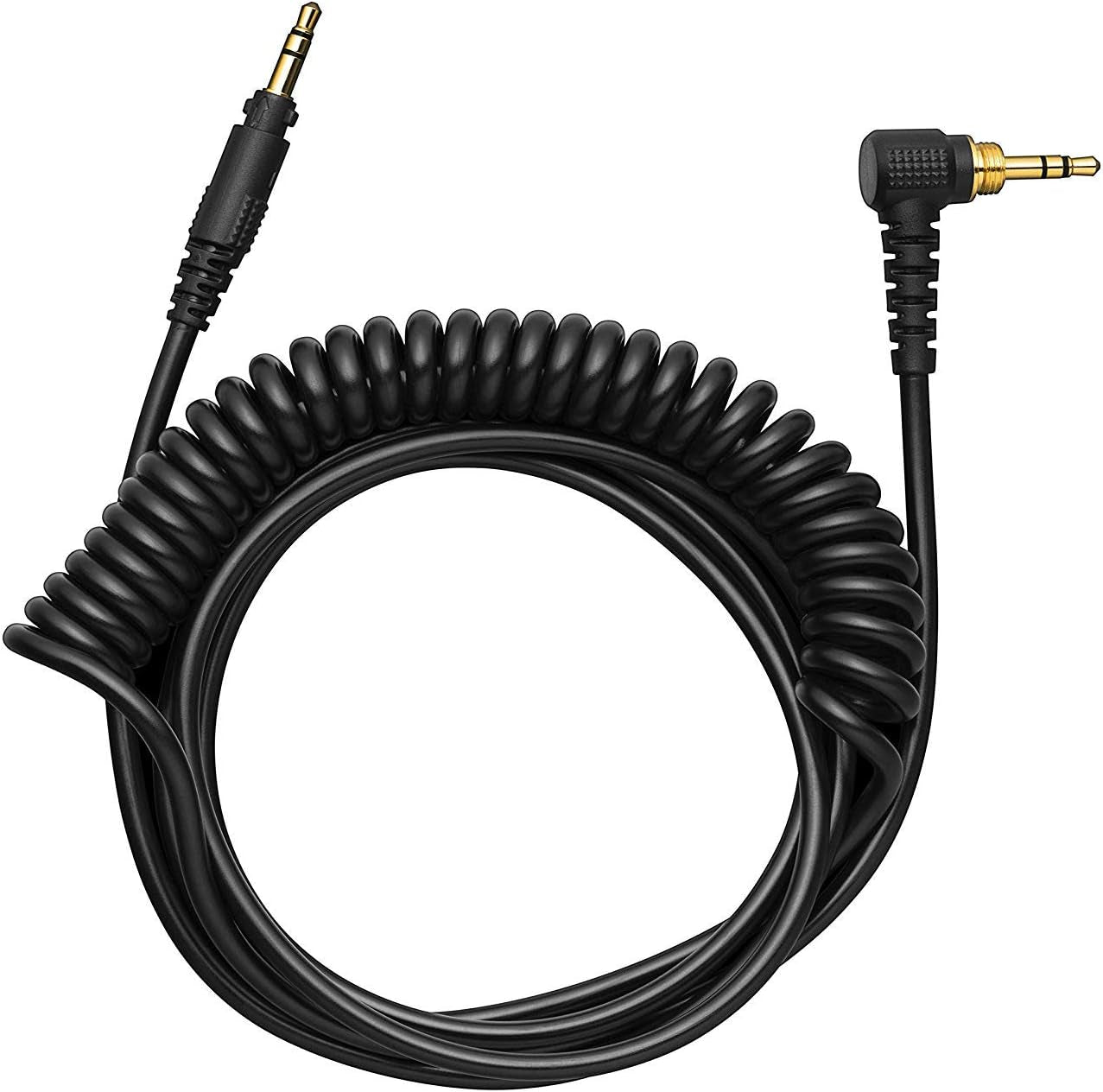 Professional DJ Headphones with 40Mm CCAW Voice Coil Drivers, 270° Swivel Housing and Locking Detachable Cord; Lightweight, Foldable High Input - EAH-DJ1200 (Black)