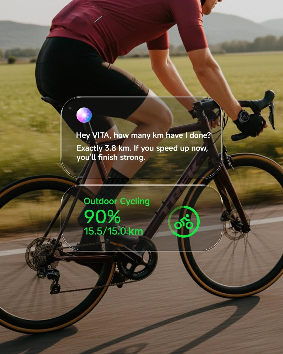 Cubitt AURA 2 Smartwatch, 1.43” AMOLED, Phone-Connected GPS, VITA AI Assistant, AI Coach, Readiness & Sleep Scores, 100+ Sports Modes, 3ATM Water Resistant, up to 8-Day Battery