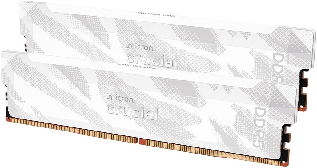 Crucial Pro OC Kit DDR5-6400MHz Gaming Memory RAM
