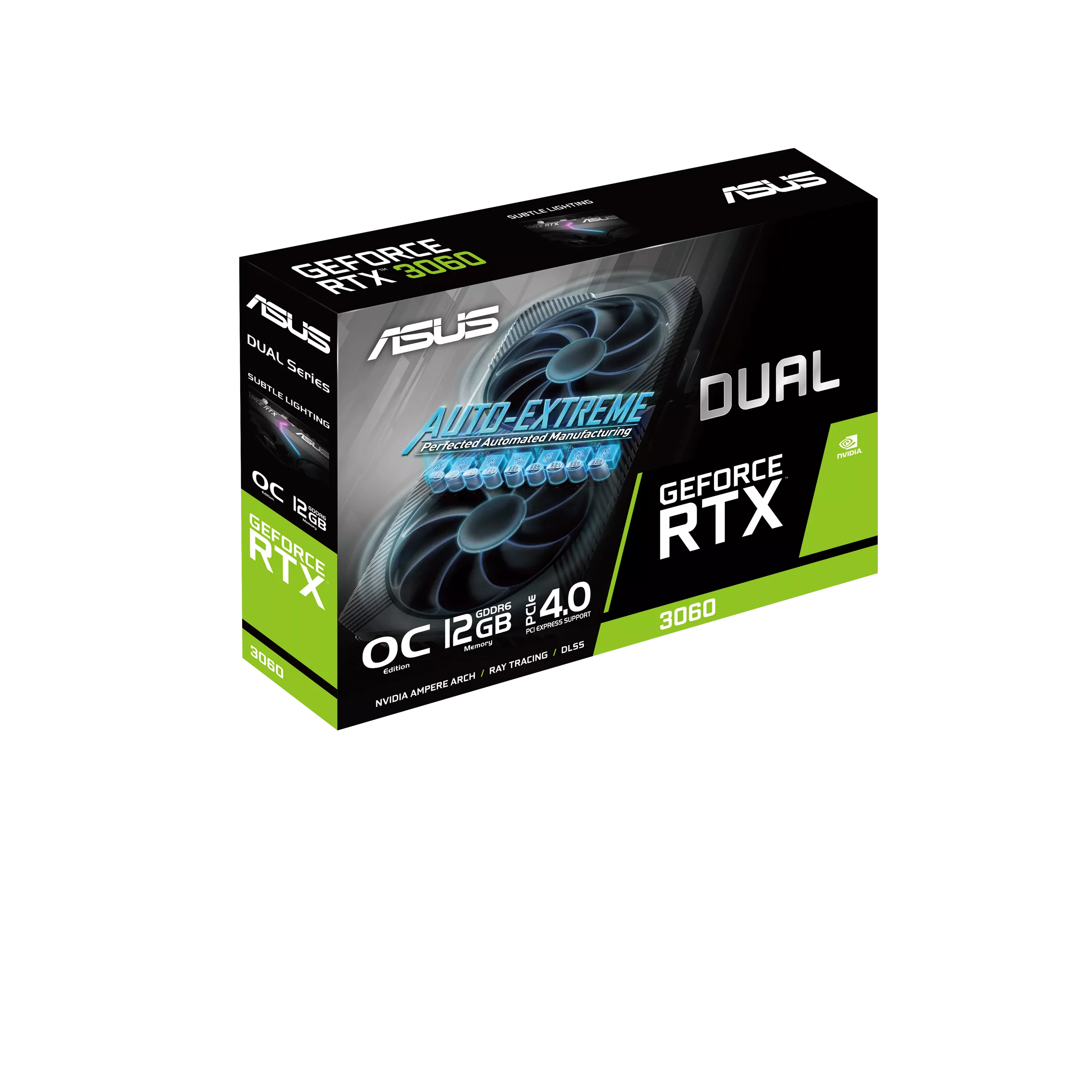 ASUS Dual GeForce RTX 3060 V2 OC Edition 12GB GDDR6 GPU