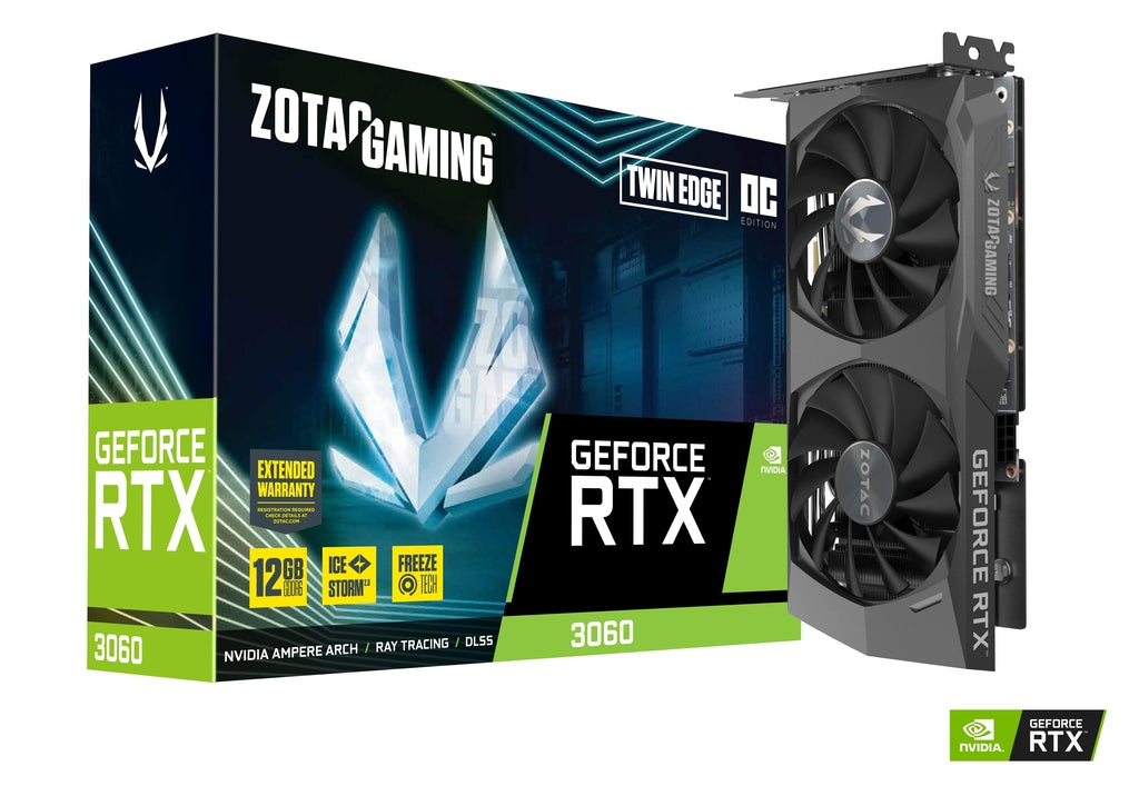 Tarjeta Grafica GPU ZOTAC Gaming GeForce RTX 3060 Twin Edge OC