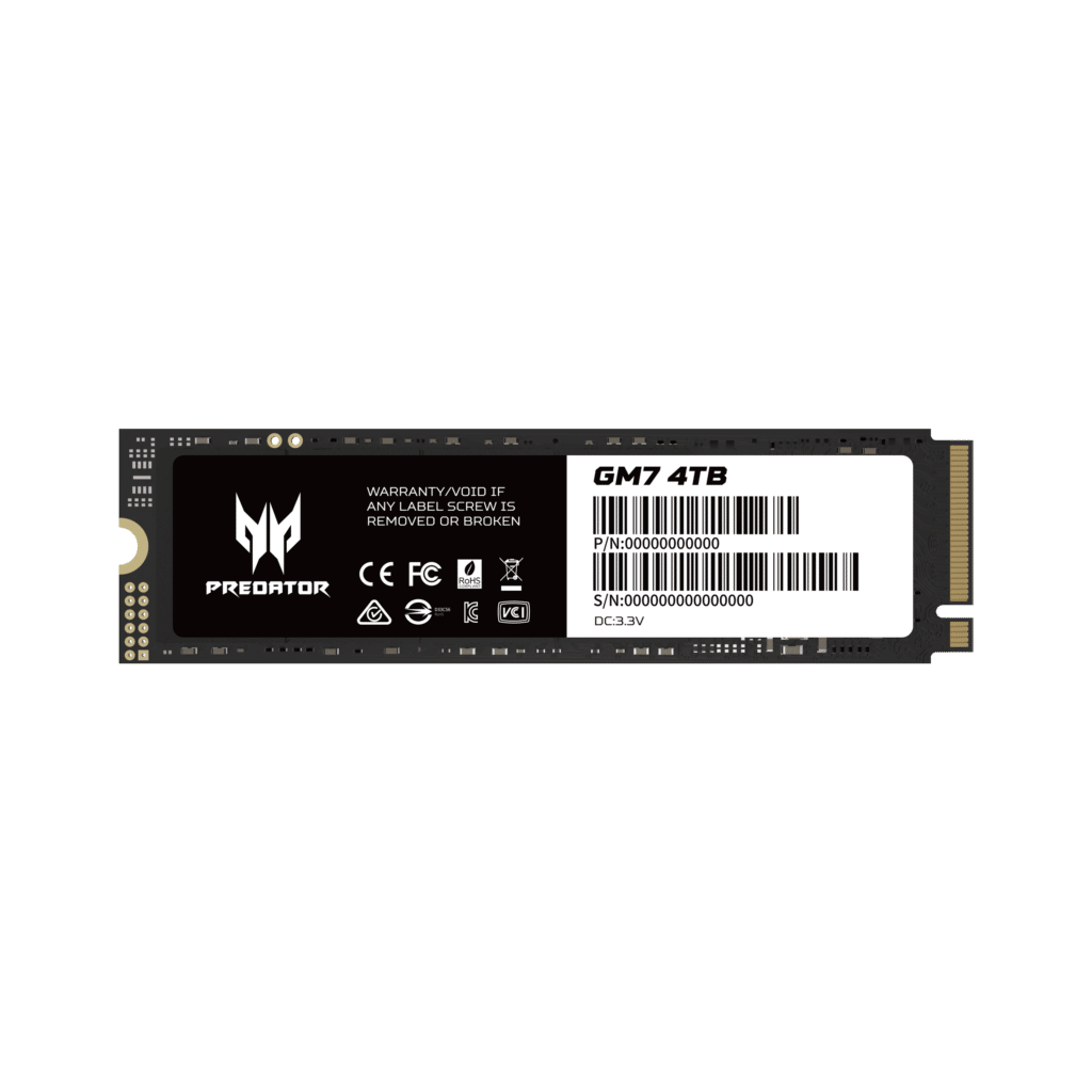 Acer Predator GM7 PCIe 4.0 SSD