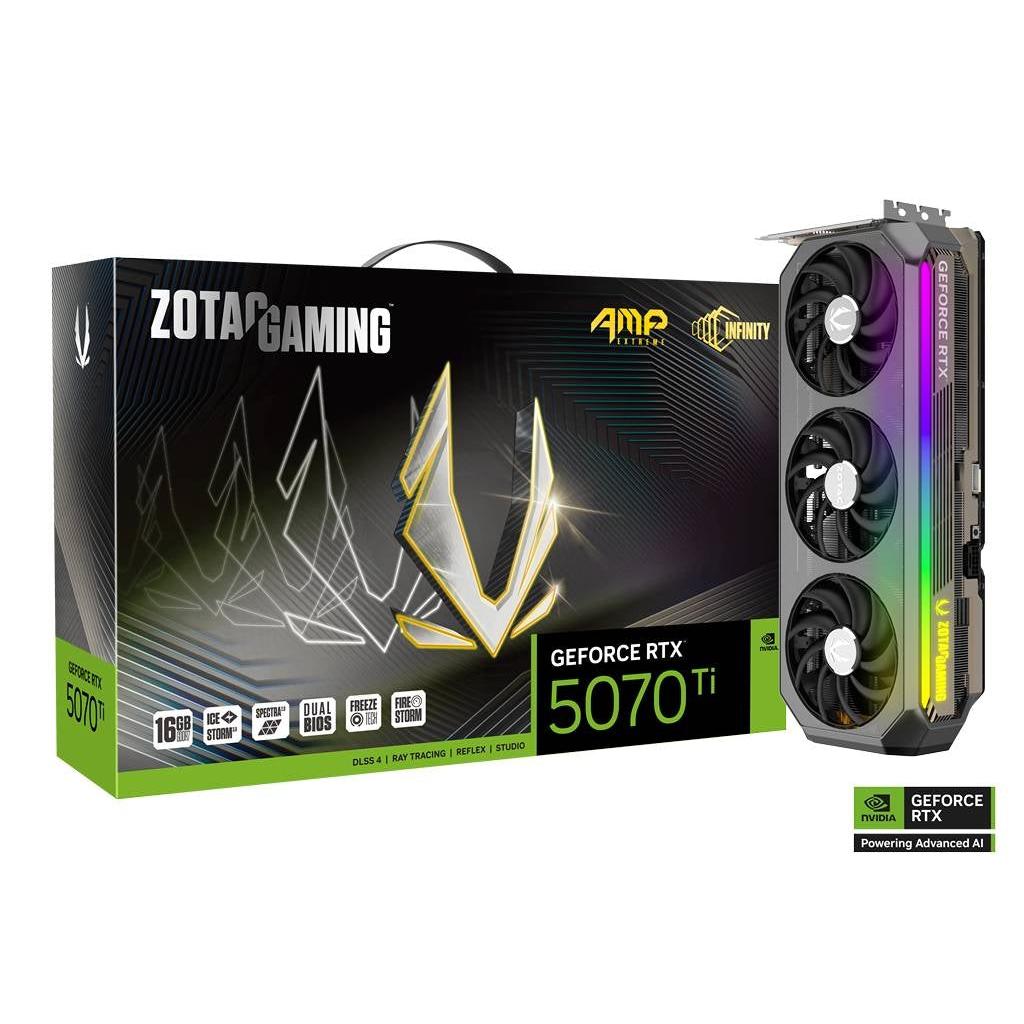 Zotac Gaming GeForce RTX 5070TI AMP Extreme Infinity 16G GDDR7-GSMPRO.CL